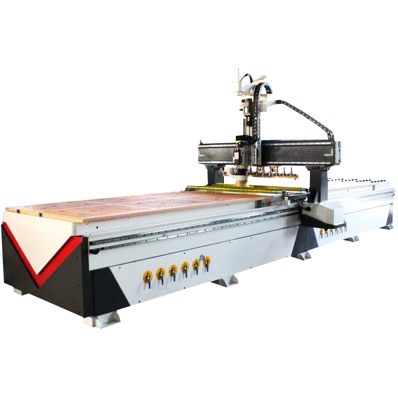 LD1325 Inline Tool Change Double Station CNC Router