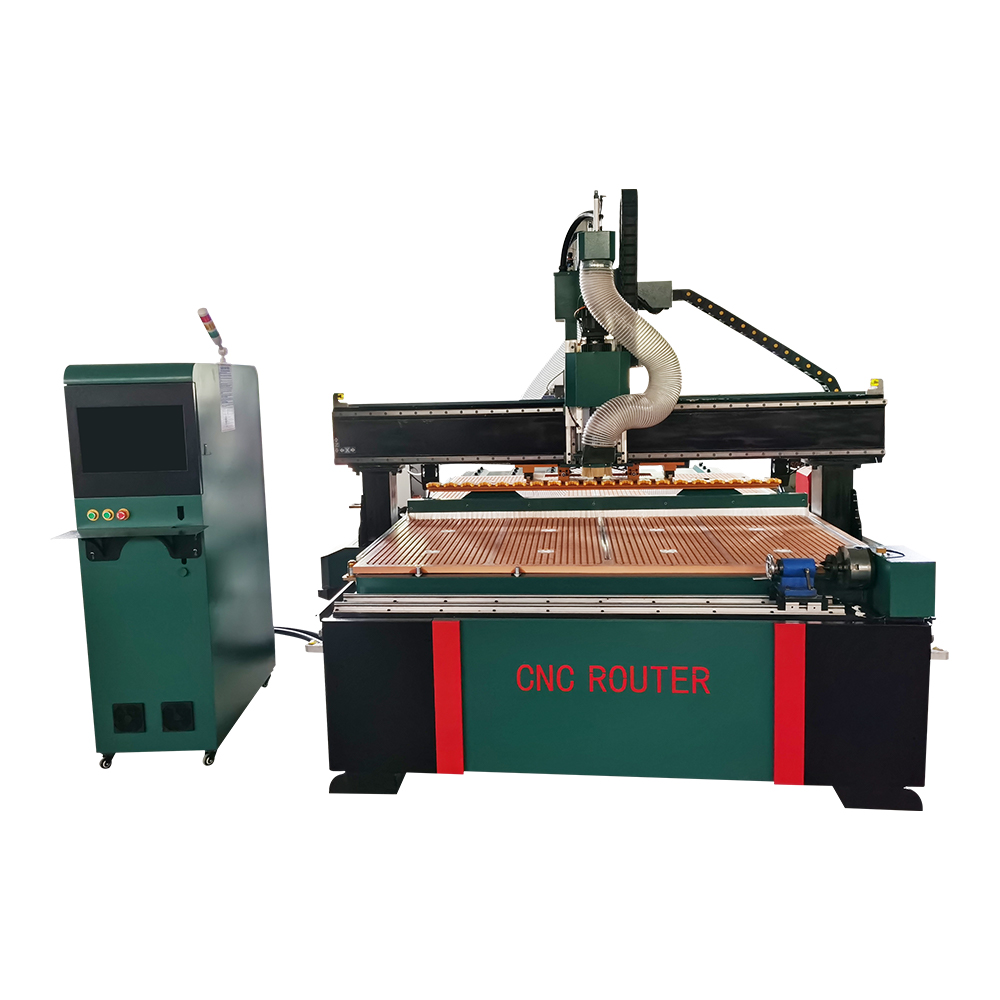 LD2025 ATC with rotary axis CNC Router